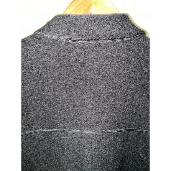 Talbots Shirt Jacket Womens Large 100% Wool Army Green Shacket Gorpcore Utlility - Picture 5 of 7